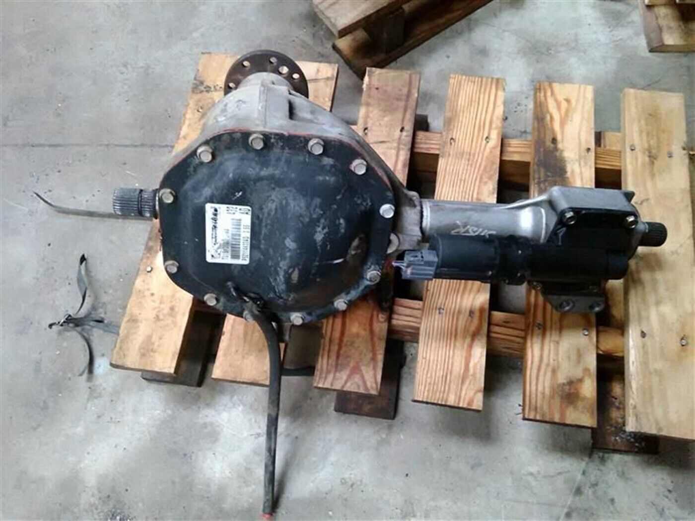 Used 2006-2011 Dodge Ram 1500 Front Axle Differential Carrier 3.55 2011 Dodge Ram 1500 Gear Ratio