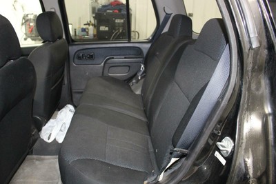 Used 2004 Nissan Xterra Black Cloth Second 2nd Row Back Bench (rear