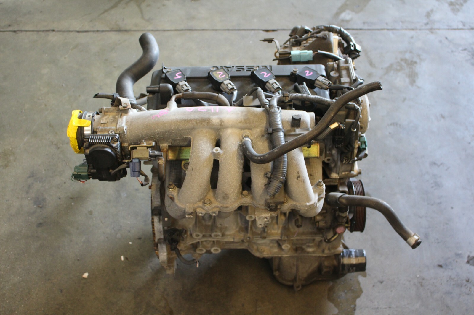 Used Jdm Imported Qr20de Engine Fits Nissan Altima: 2002-2006 4 Cyl