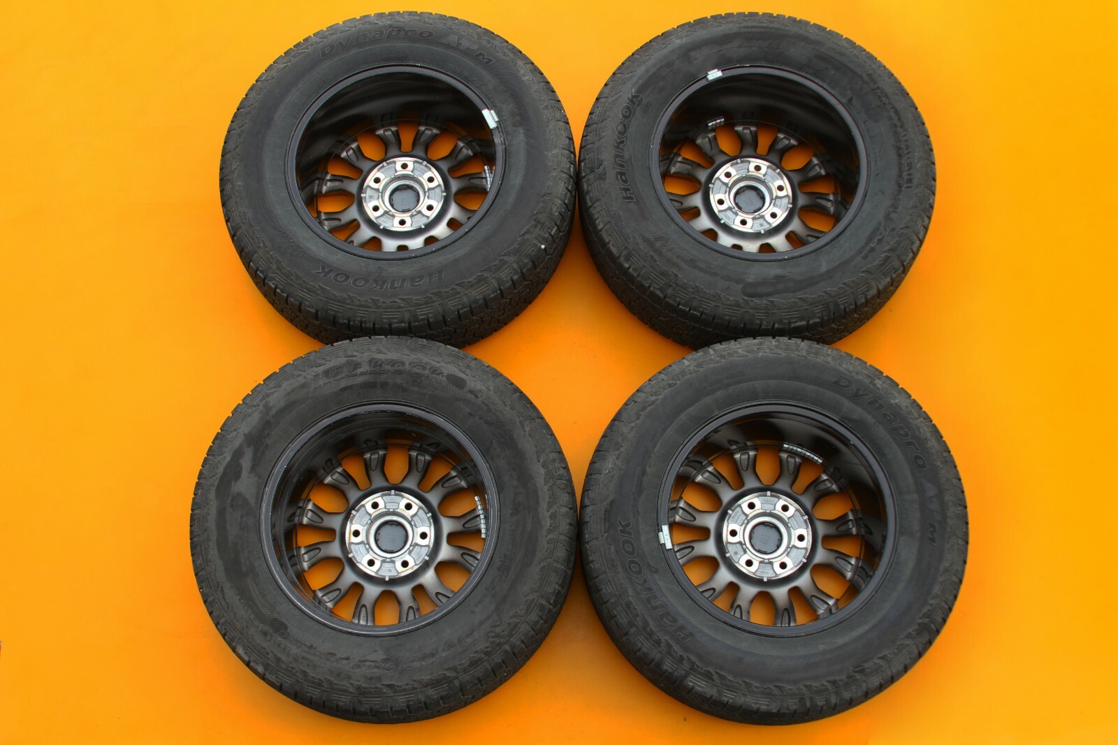Used Ford Ranger 2019-2020 Charcoal 17" Oem Set Of 4 Wheels Rims Tires