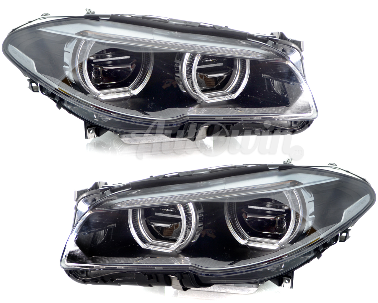 Used Bmw 5 Series F10 F11 Full Led Adaptive Headlight Assembly Lh & Rh Side Genuine for Sale