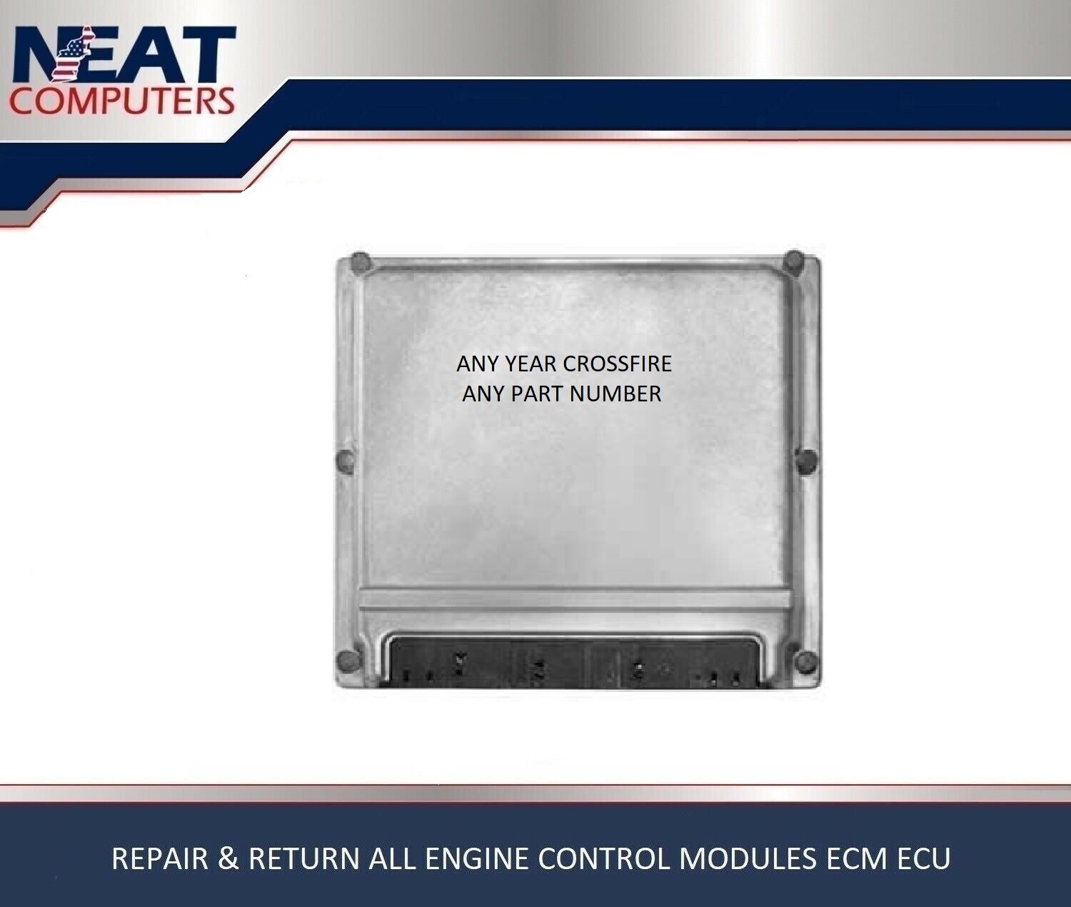 Remanufactured Chrysler Crossfire Ecm Ecu Pcm Engine Computer Repair