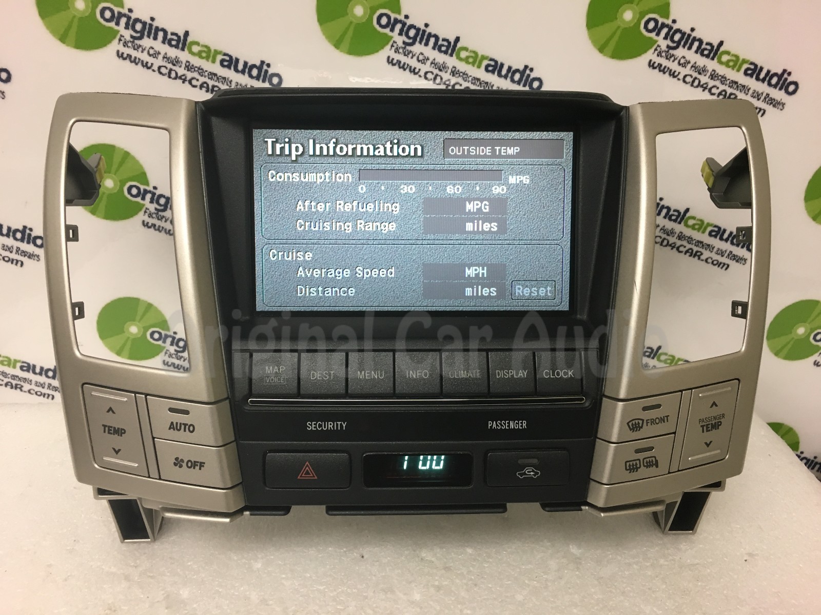 Used 2004 Lexus Rx330 Oem Navigation Backup Camera Display Screen