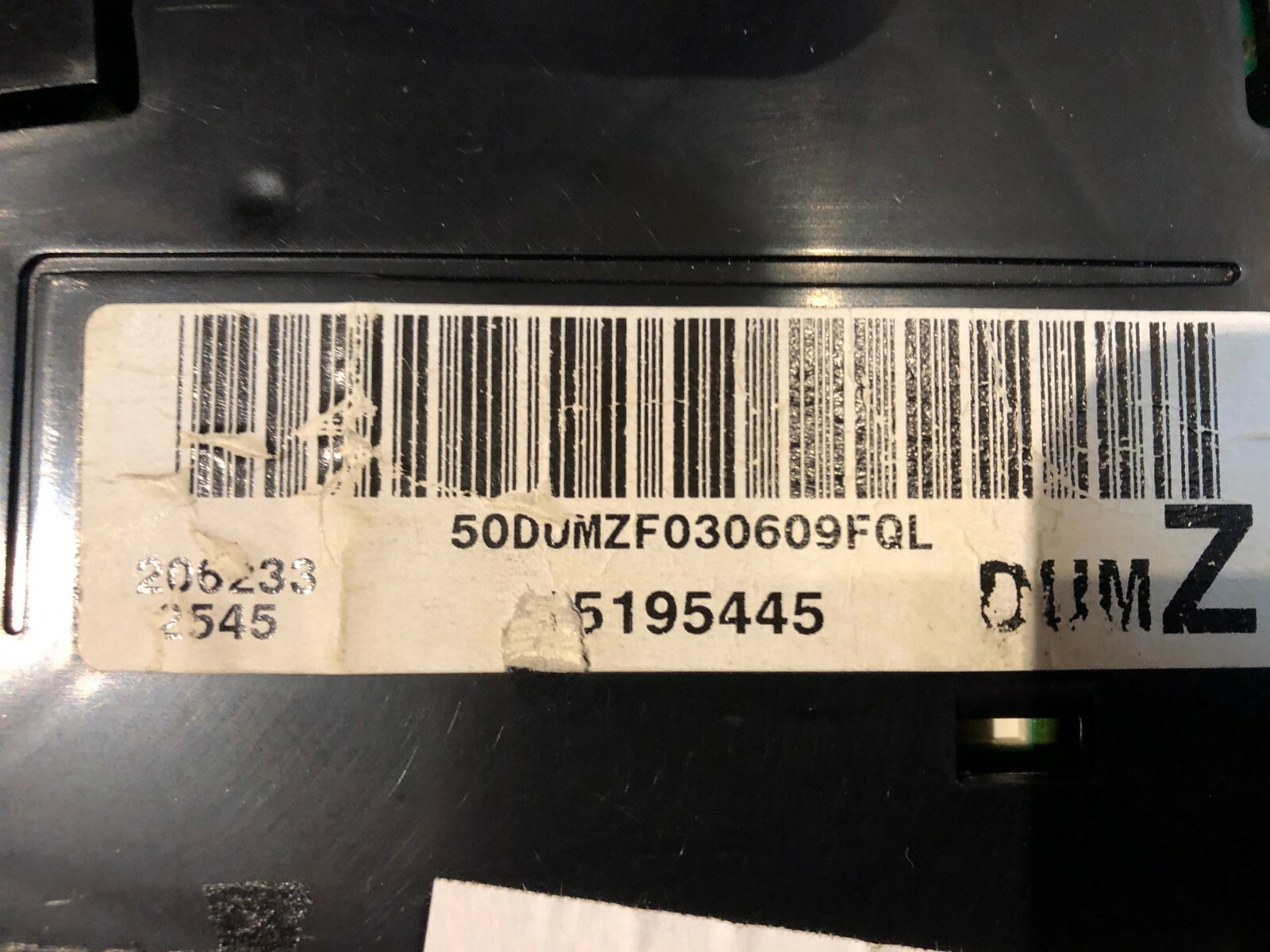 Used 2003-2006 Chevrolet Trailblazer Dashboard Instrument Cluster For