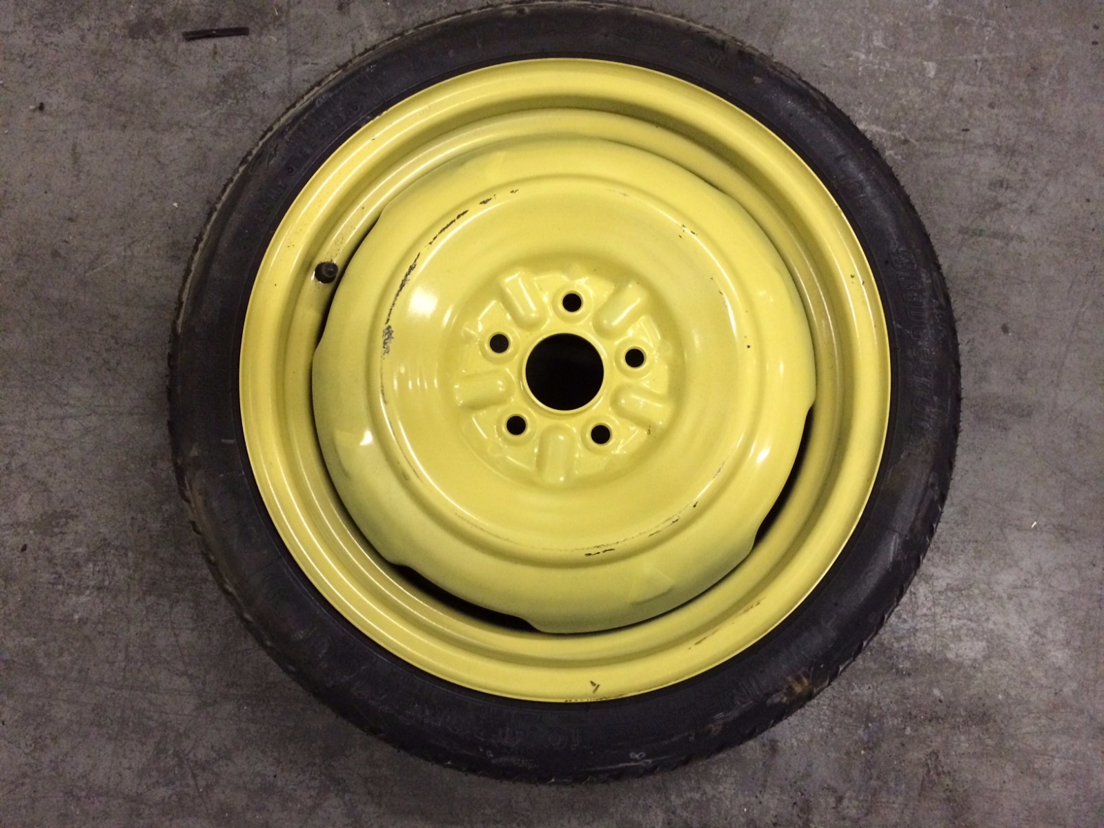 Used Toyota Prius Corolla Donut Spare Tire Donut Oem Original T125