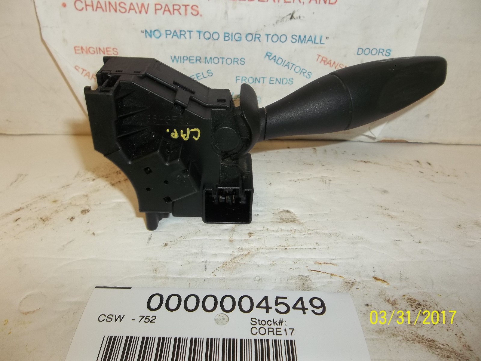 Used 20042007 Ford Focus Turn Signal Switch Assembly Oem for Sale Part OEM