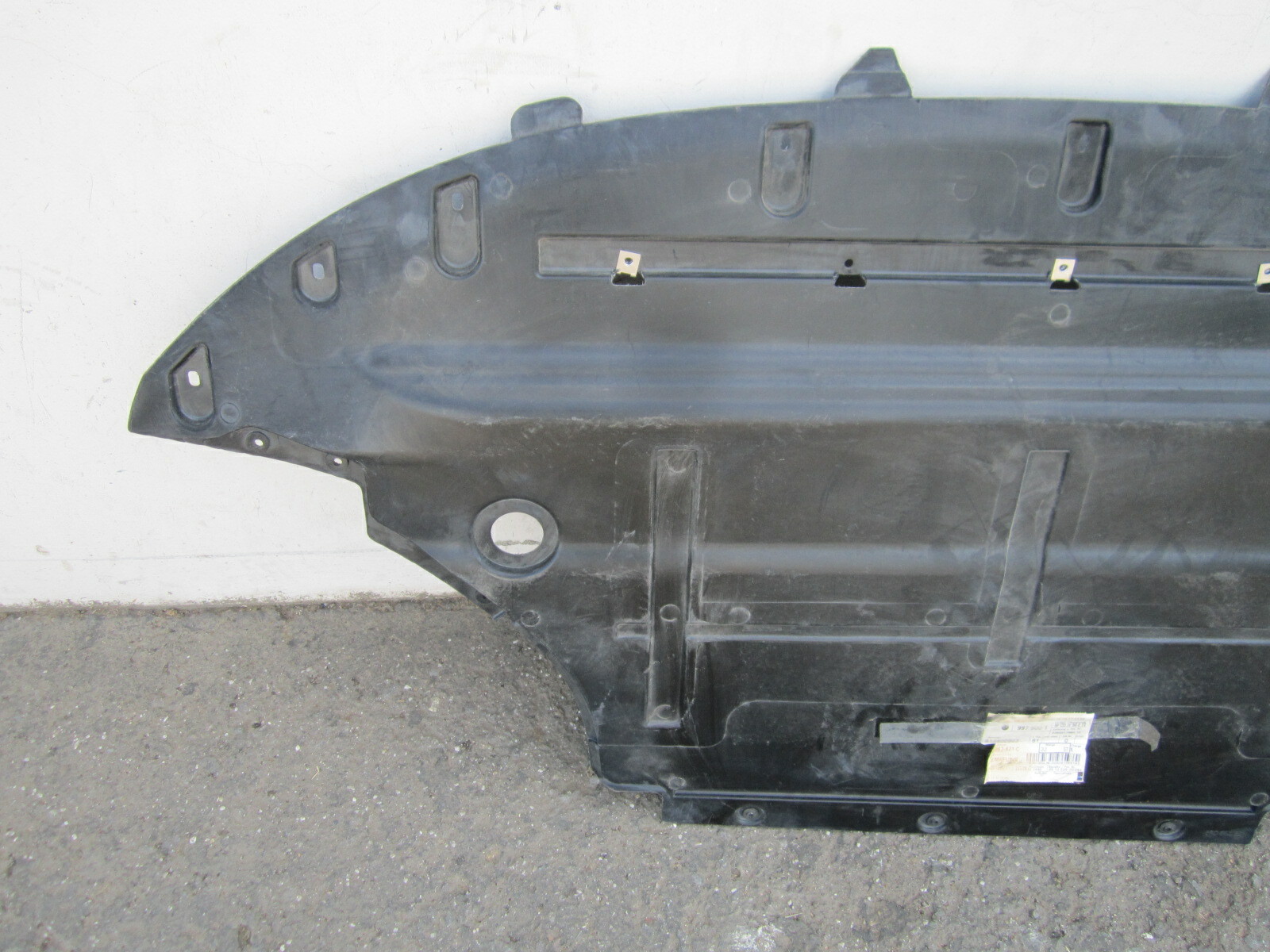 audi q5 engine splash shield