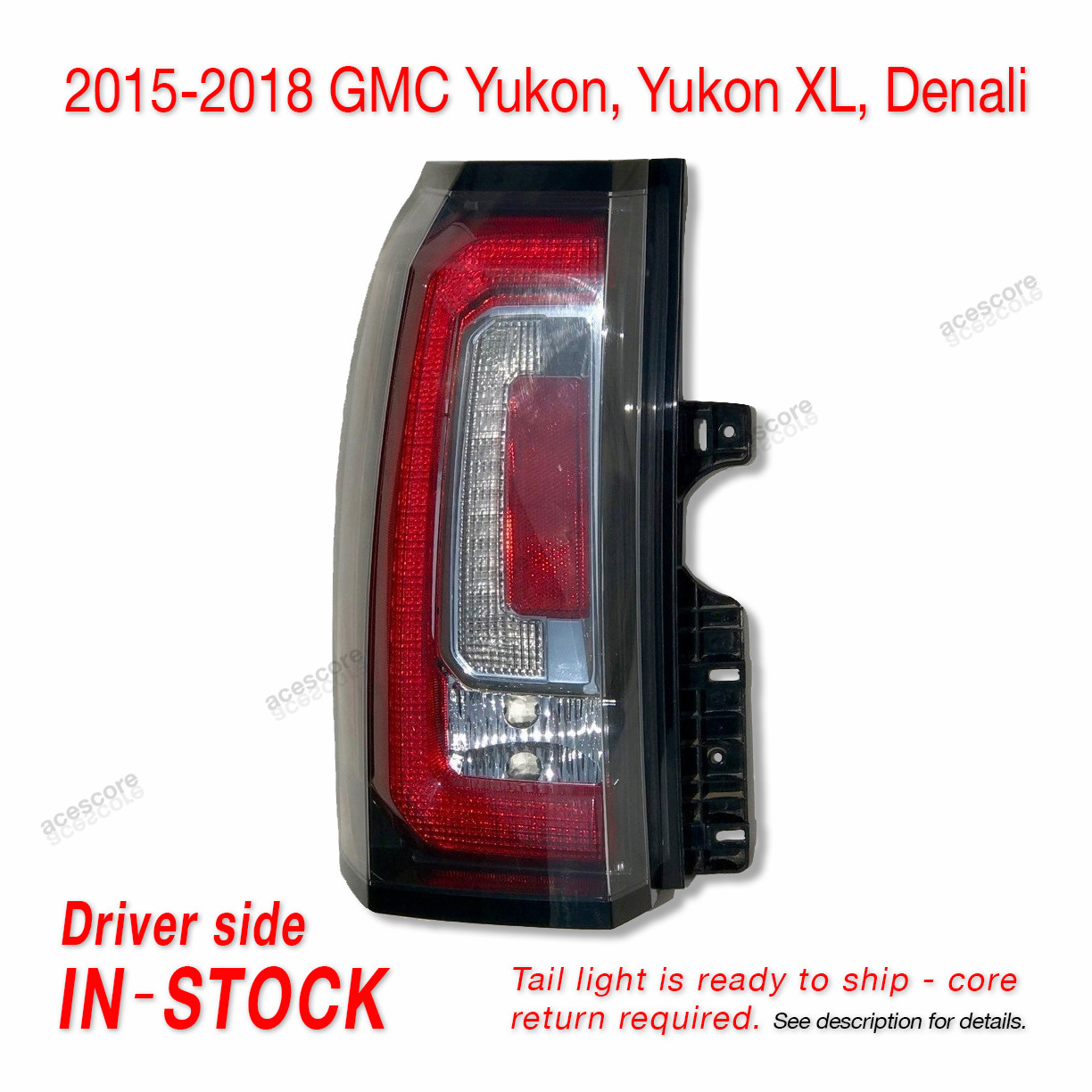 Used 2015 gmc yukon tail lights for sale
