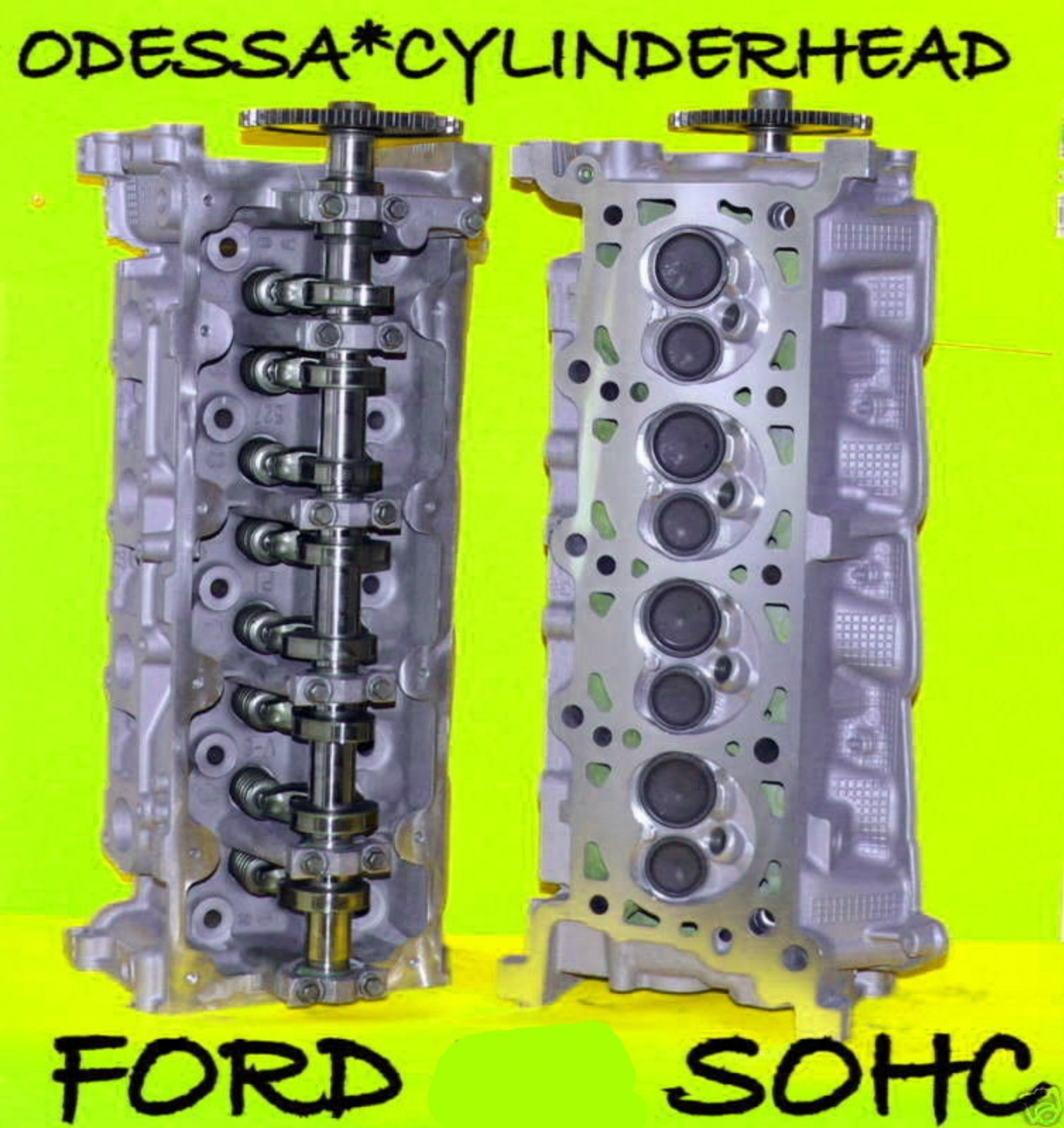 Remanufactured 2 Ford Lincoln Navigator 4.6 Sohc Cylinder Heads Cast