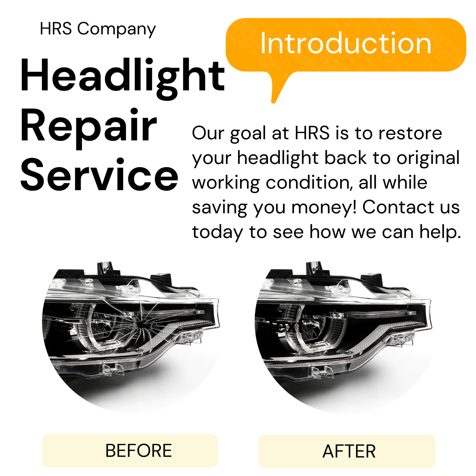 Used 20132015 Bmw 7series F01 F02 Right Headlight Lens Replacement