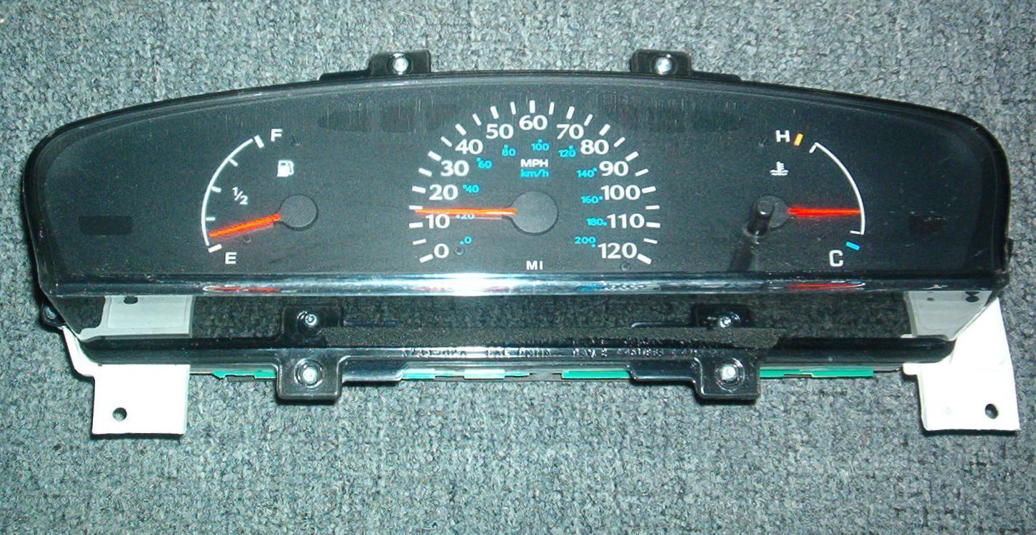 Remanufactured Repair Service Dodge Plymouth Neon Instrument Cluster 95