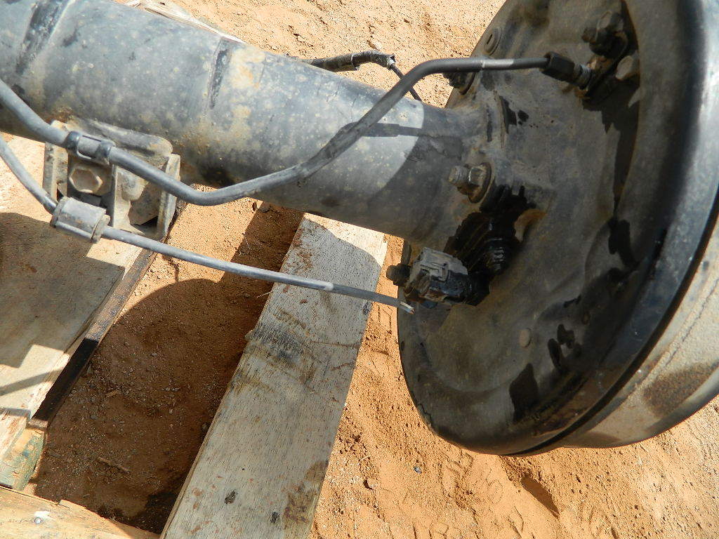 Used Toyota Tacoma Rear End Differential Axle Carrier Housing With Axles Only W abs For Sale