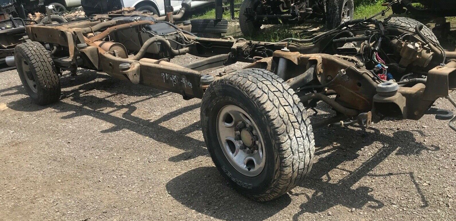 Used 01-10 Extended Cab Short Bed Rolling Chassis Frame Chevy Gmc ...