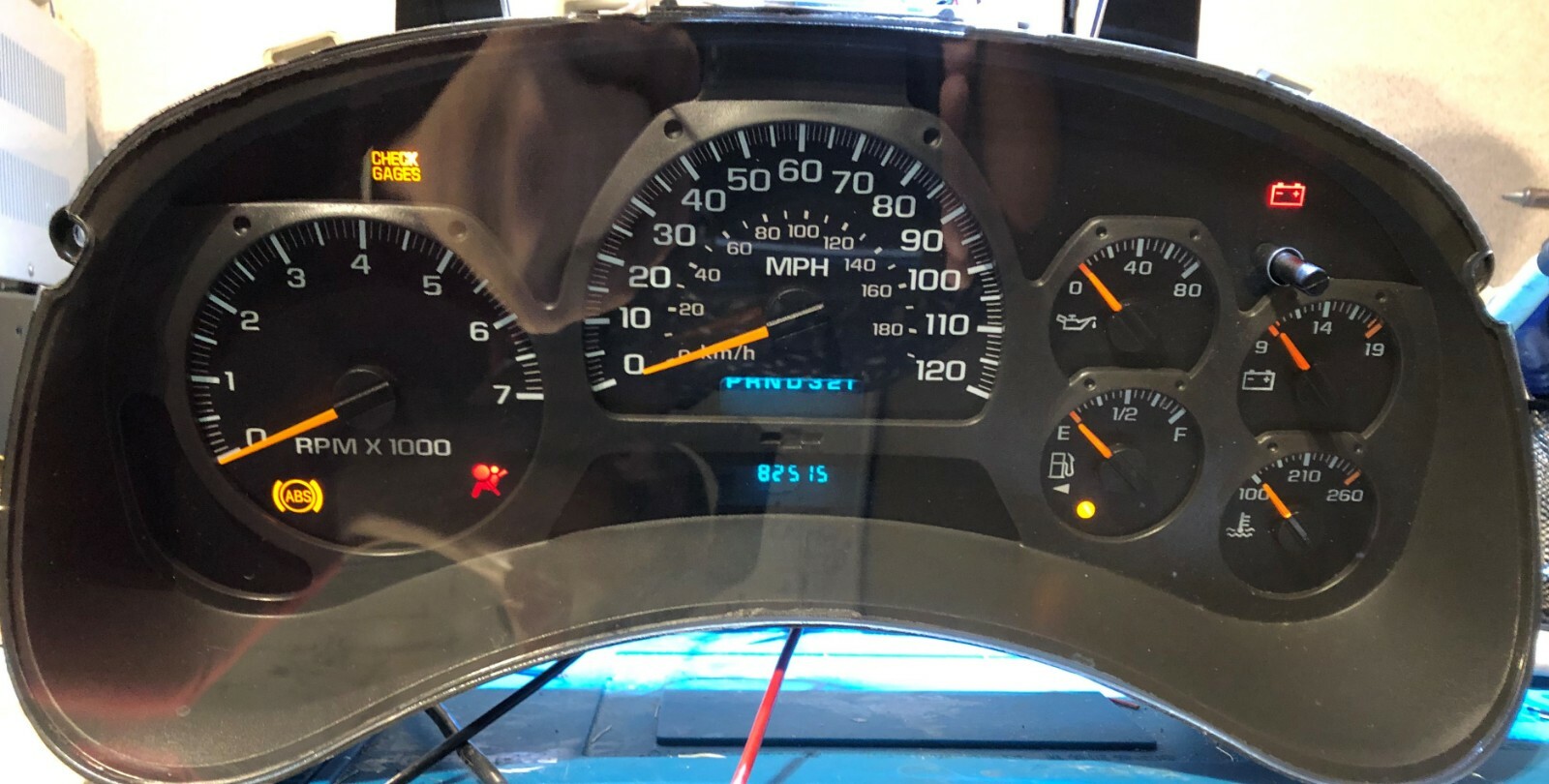 Used 20032006 Chevrolet Trailblazer Dashboard Instrument Cluster For