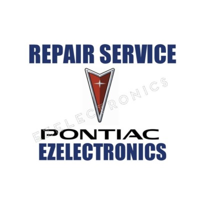 Remanufactured 2000 To 2005 Pontiac Sunfire Instrument Cluster Repair