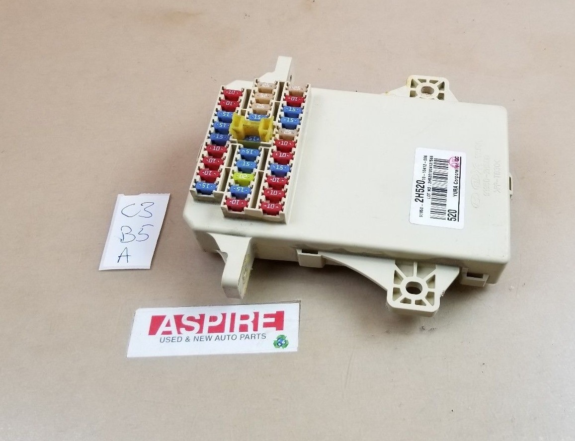 *2010-2013 Kia Forte Relay Unit Module Fusebox Fuse box 91950-2H520 OEM