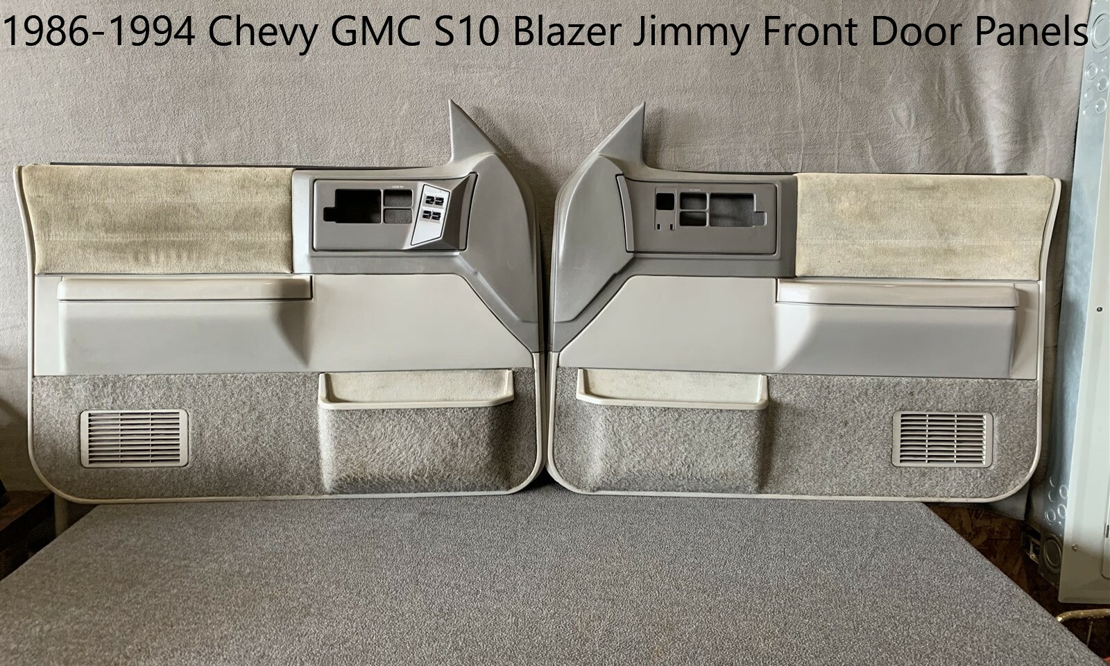 Used 1986 Chevrolet S10 Blazer Interior Door Panels And Parts For Sale