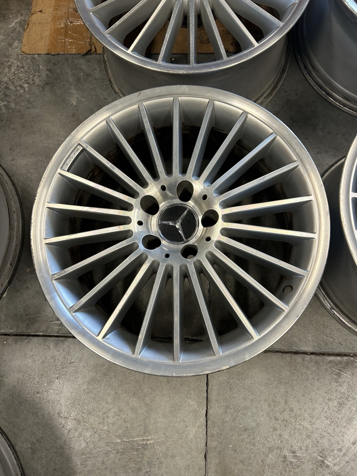 Benz Sl Rims Used 2018 Mercedes Benz Sl500 Sl550 Sl55 Amg Alloy Wheels Oem Rim Set ...