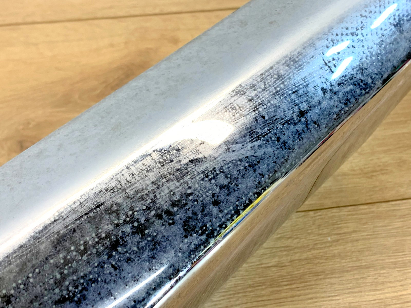 Used 1964 1966 Ford Mustang Rear Bumper Cover Chrome Face Bar Used 1964 1966 Ford Mustang Rear Bumper Cover Chrome Face Bar