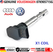 OEM GENUINE VW x1 Ignition Coil For 2005-2015 Volkswagen & Audi, 07K905715G
