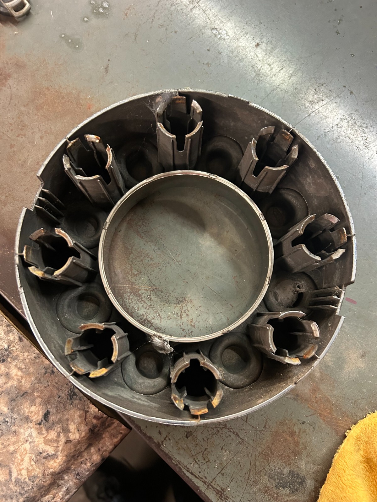 1Pcs 2005-2016 F-350 F350 Dually FRONT 4X4 Open Chrome Wheel - View #8