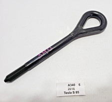 ✅ 2012-2016 OEM Tesla Model S Tow Hook Towing Eye Black