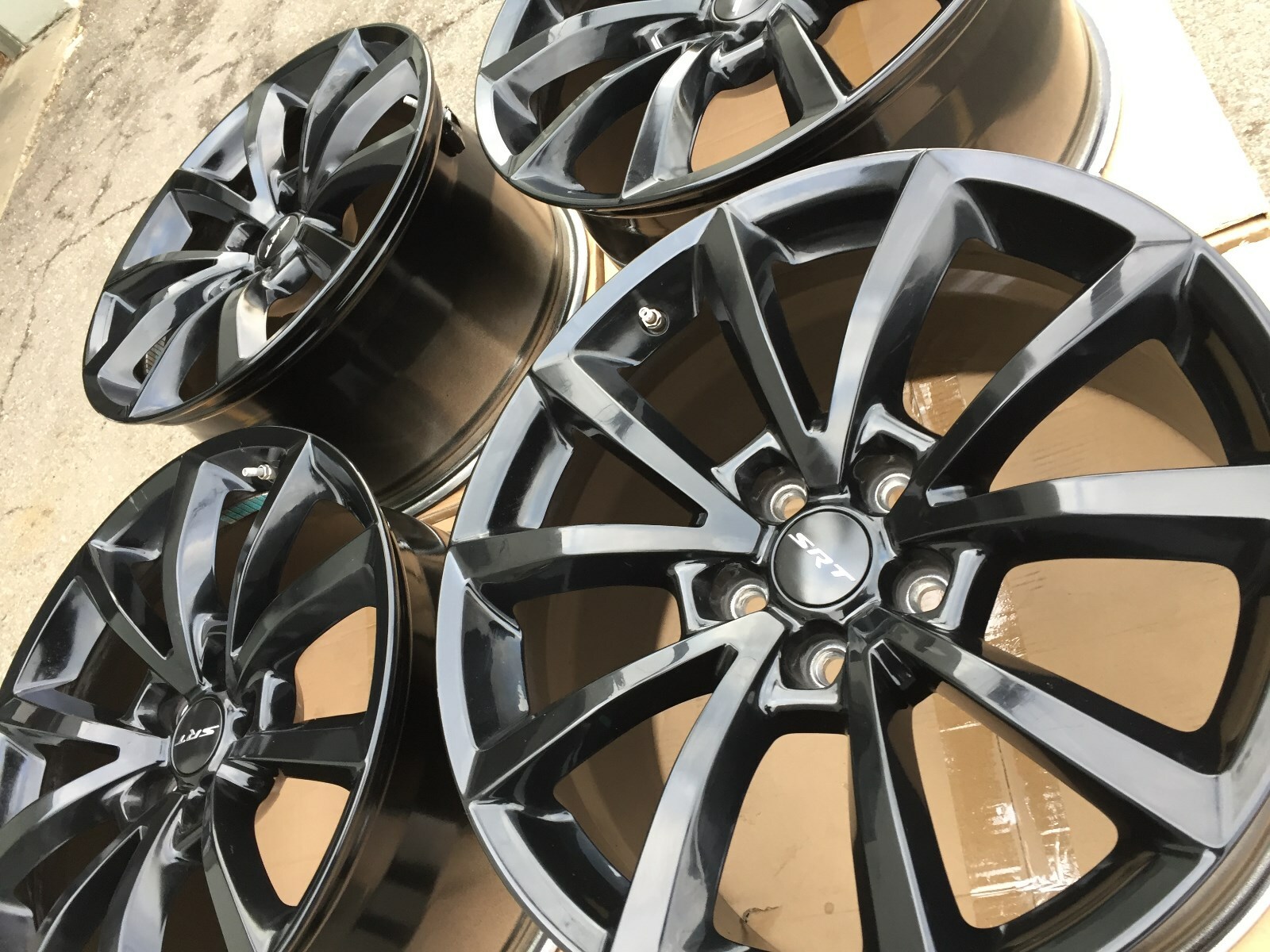 Used 2020 Oem Jeep Grand Cherokee Srt Trackhawk Dodge Durango Rt Set ...