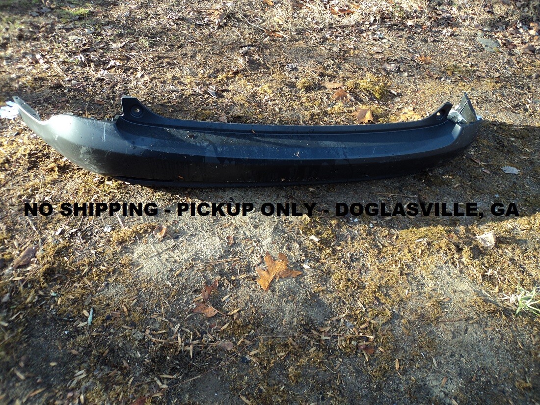 Rear Left Upper Bumper End Cover For 2012-2014 Honda CR-V - Primed Black Plastic HO1116101