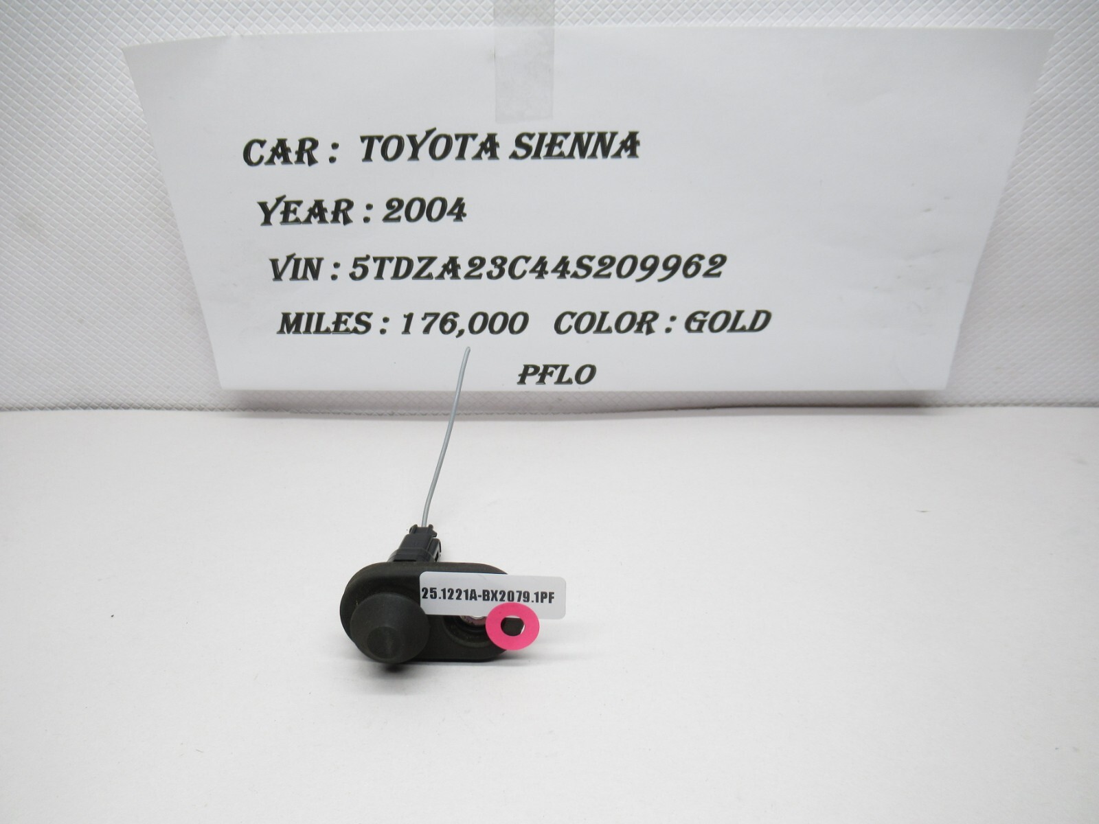 Used 20042023 Toyota Sienna Door Light Ajar Jamb Sensor Switch 84231
