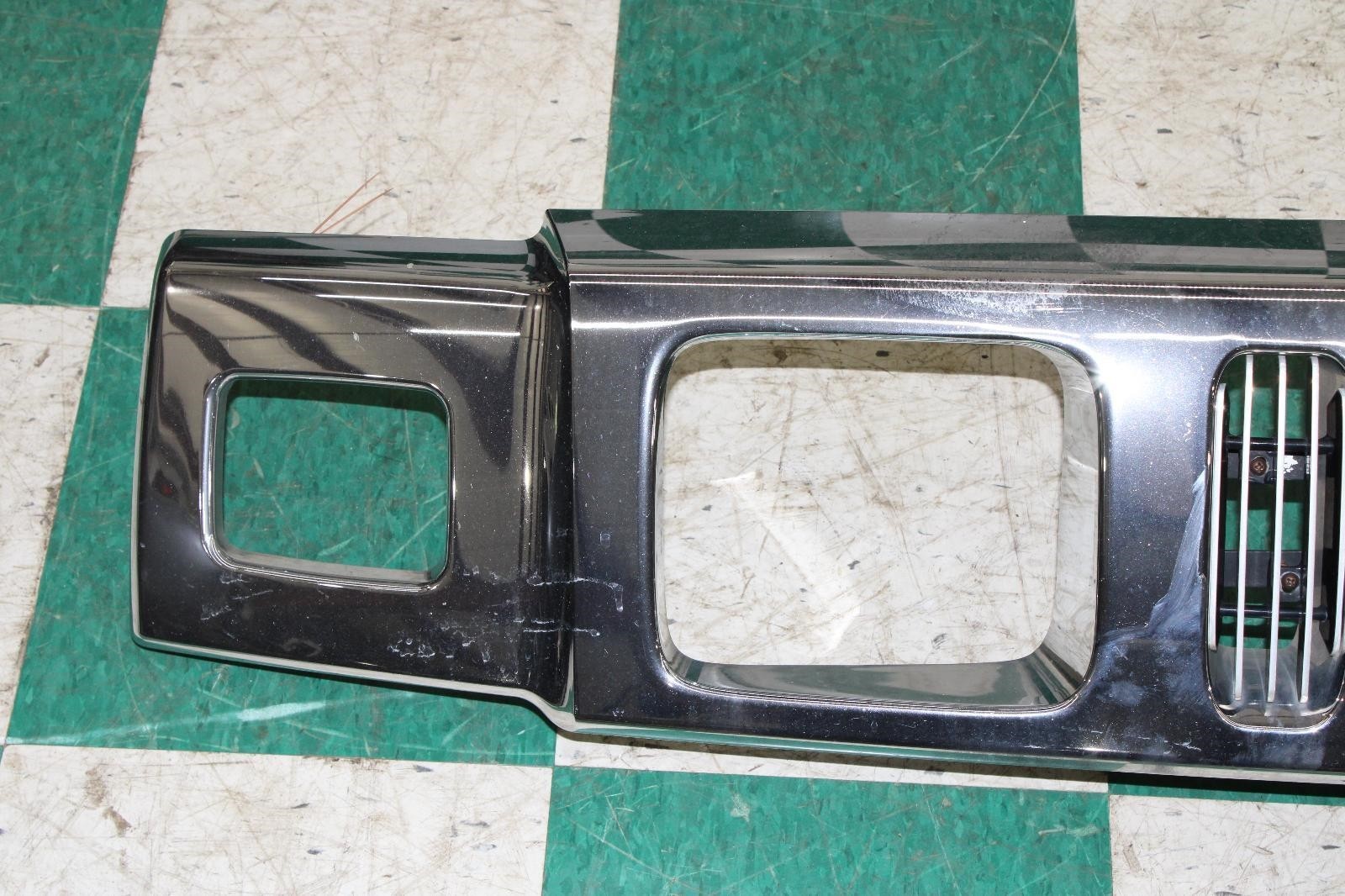 Used 2003-2007 H2 Chrome Upper Radiator Grille Assembly Billet Grill ...