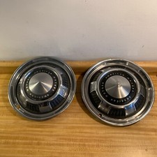 1968 1968-1969 1969 2014 AMC Rambler Wheel Hub Cap OEM Set Of 2 Used Original Hubcaps