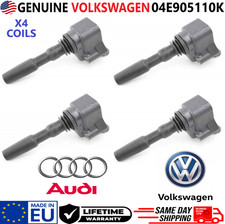 GENUINE VW Ignition Coils For 2014-2020 Audi Volkswagen Golf Jetta, 04E905110K