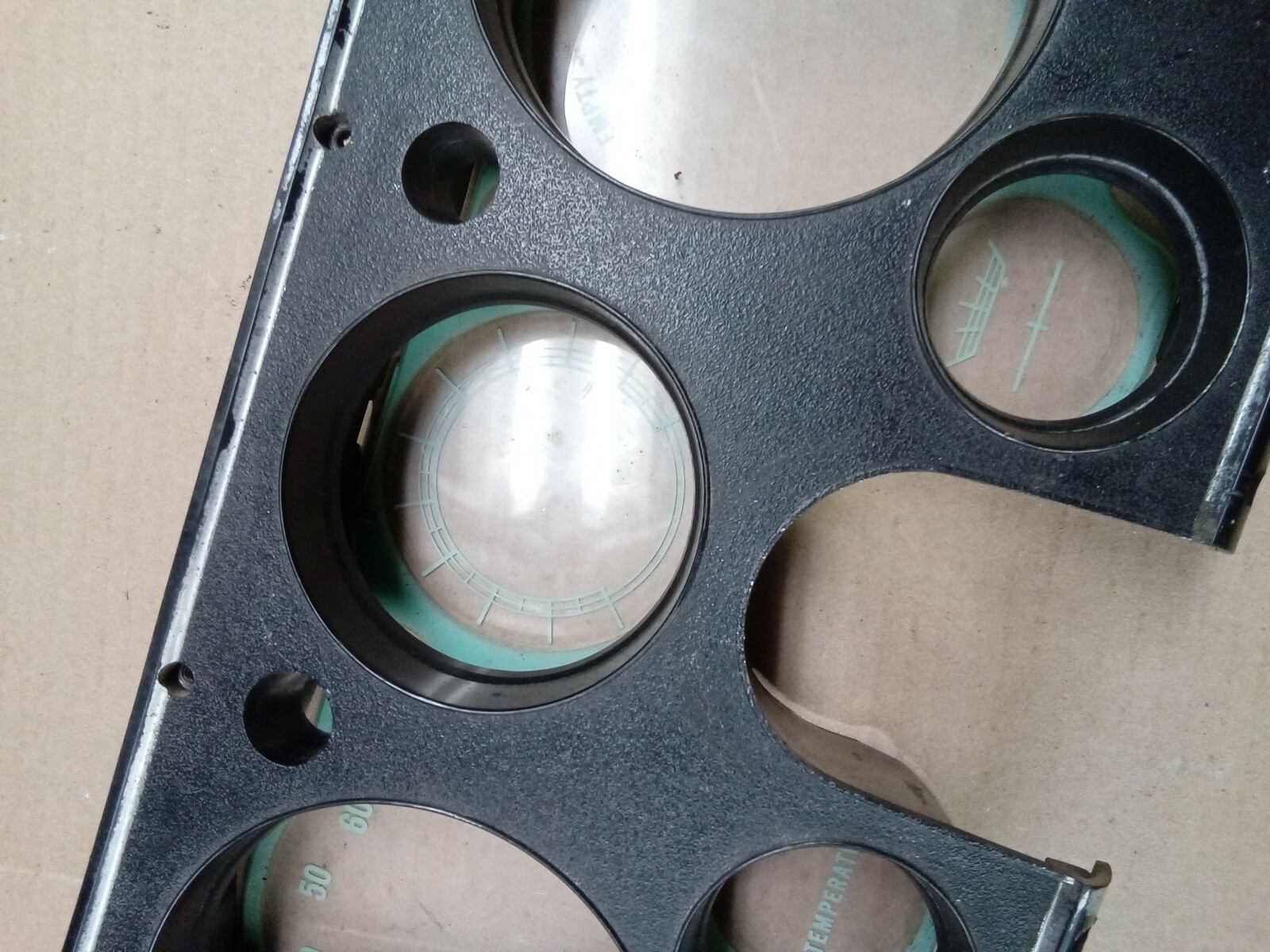 Used 6772 Chevy C10 Gauge Cluster Trim Bezel Pickup K10 Chevrolet Lens for Sale