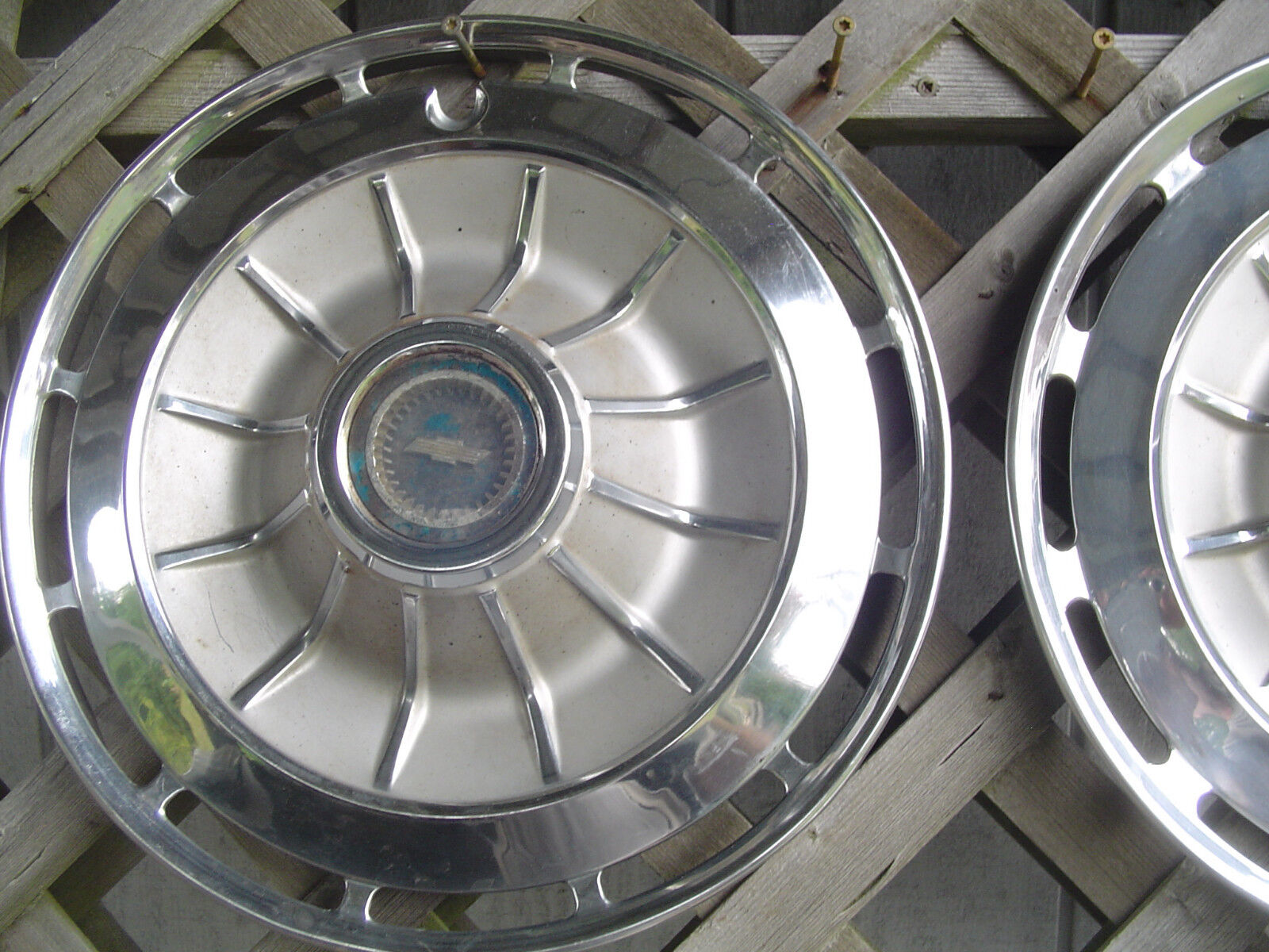 Used 1962 1962 Chevrolet Chevy Impala Ss Hubcaps Wheel Covers Antique ...