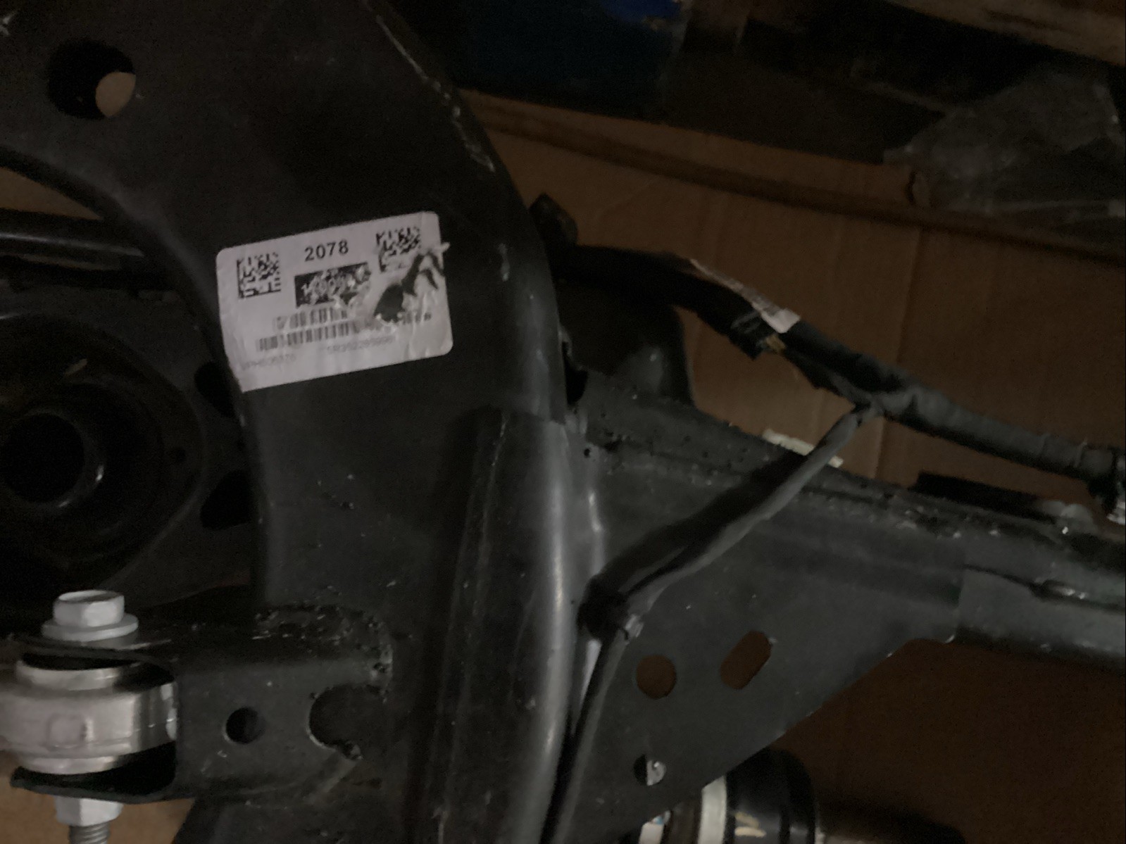 Dodge Charger Rear Subframe Rust Used 2023+ Dodge Charger Scat Pack Rear Axle Subframe Crossmember ...