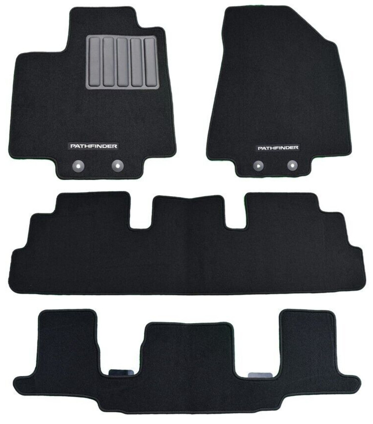 New Carpeted Floor Mats For Nissan Pathfinder With Captain's Chairs