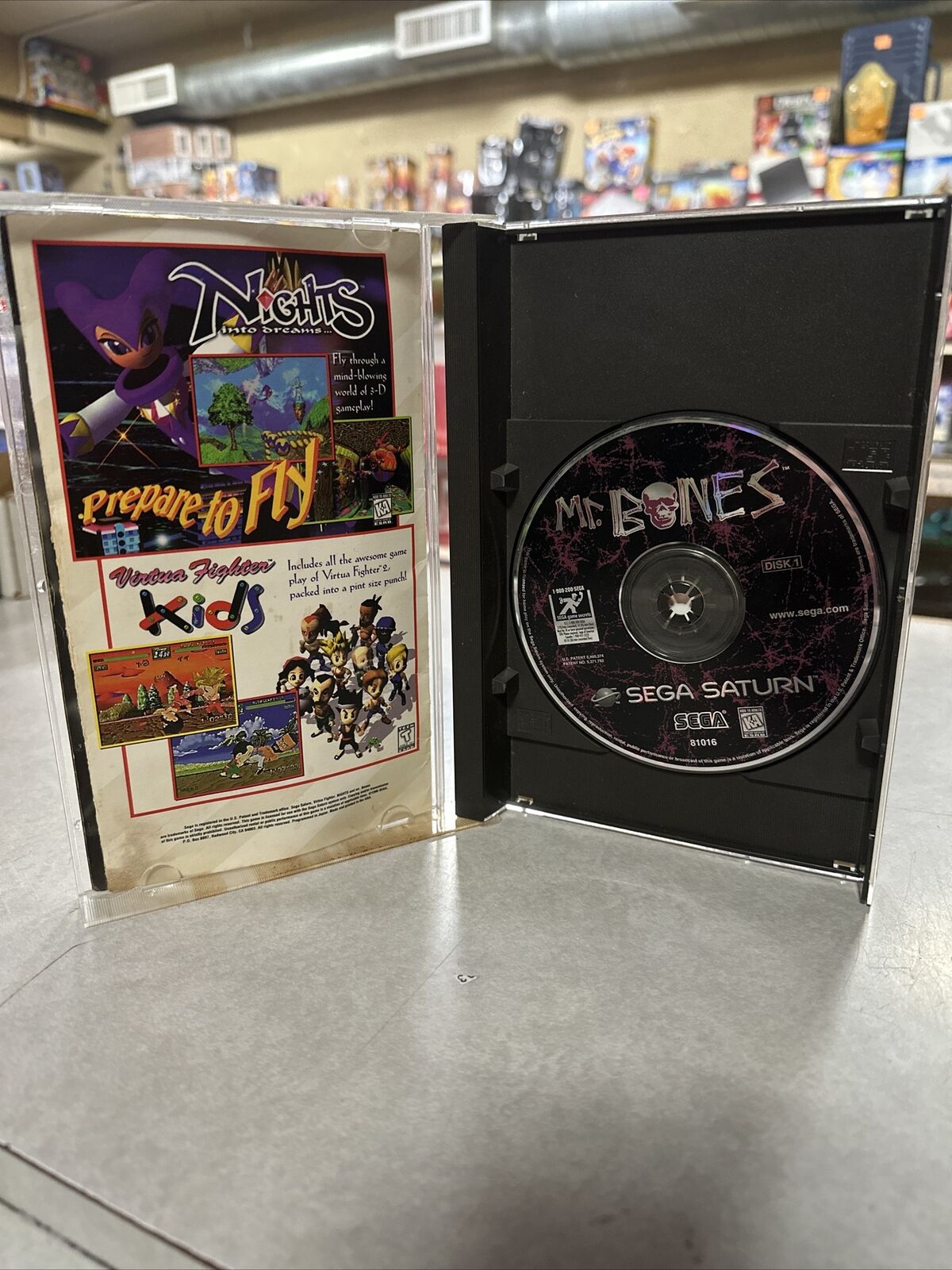 Good Mr. Bones (sega Saturn, 1996) Missing Disk 2 for Sale | 010086810165