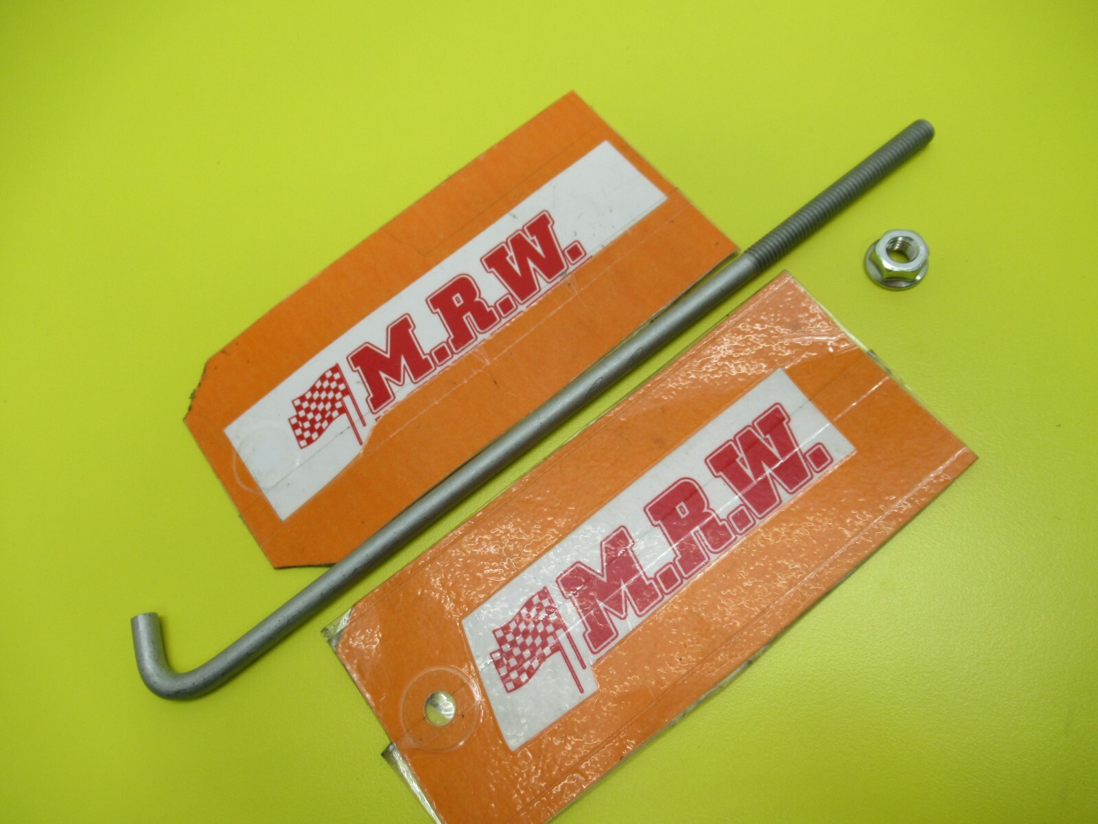 Used Battery Hold Down J Bolt Rod Nut Hook Strap Clamp 7 3/4 For Honda