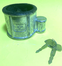 EAGLE Trailer King Pin Lock w/2 Keys, #5-3000 [Vintage]