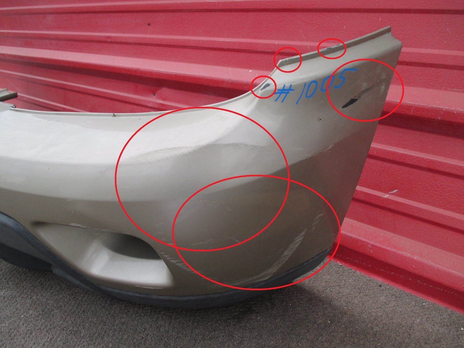 Used Chevrolet Trailblazer Ls Front Bumper Cover Oem 20032008 1005