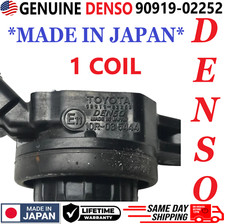 OEM DENSO x1 Ignition Coil For 2008-2015 Toyota & Lexus 1.8L 2.4L, 90919-02252