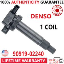 x1 OEM DENSO Ignition Coil For 2000-2016 Toyota & Scion xA xB I4, 90919-02240