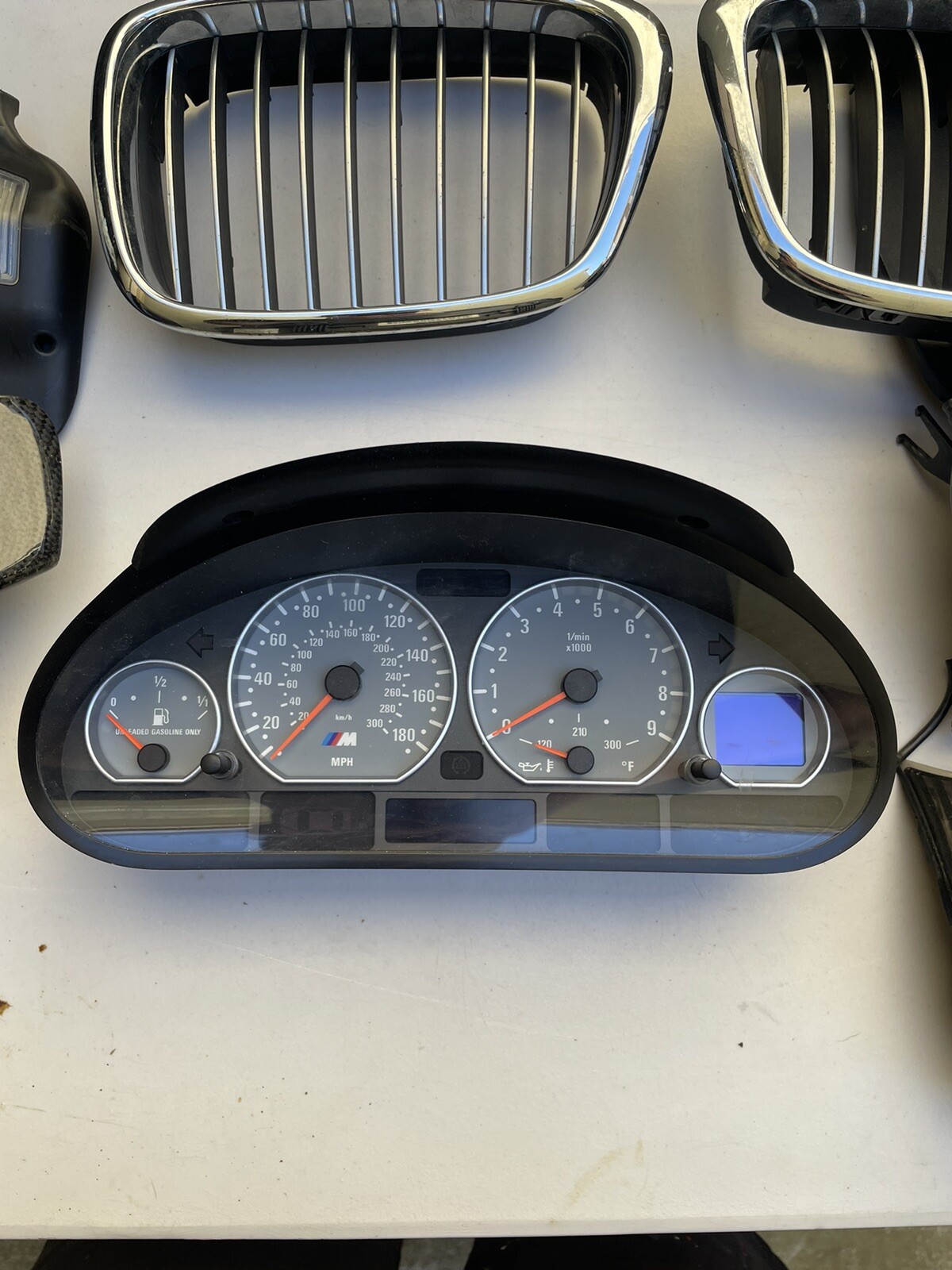 Used Bmw 20012006 E46 M3 Smg Instrument Cluster Gauge Odometer Speedometer Mph Oem for Sale