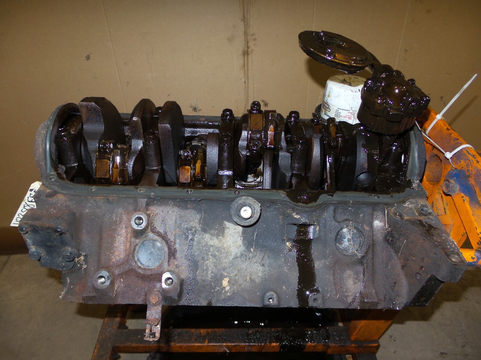 Sbc2 Engine Used 1988 Firebird Small Block Chevy Motor Engine 2 Bolt 5.0l Sbc V8 ...
