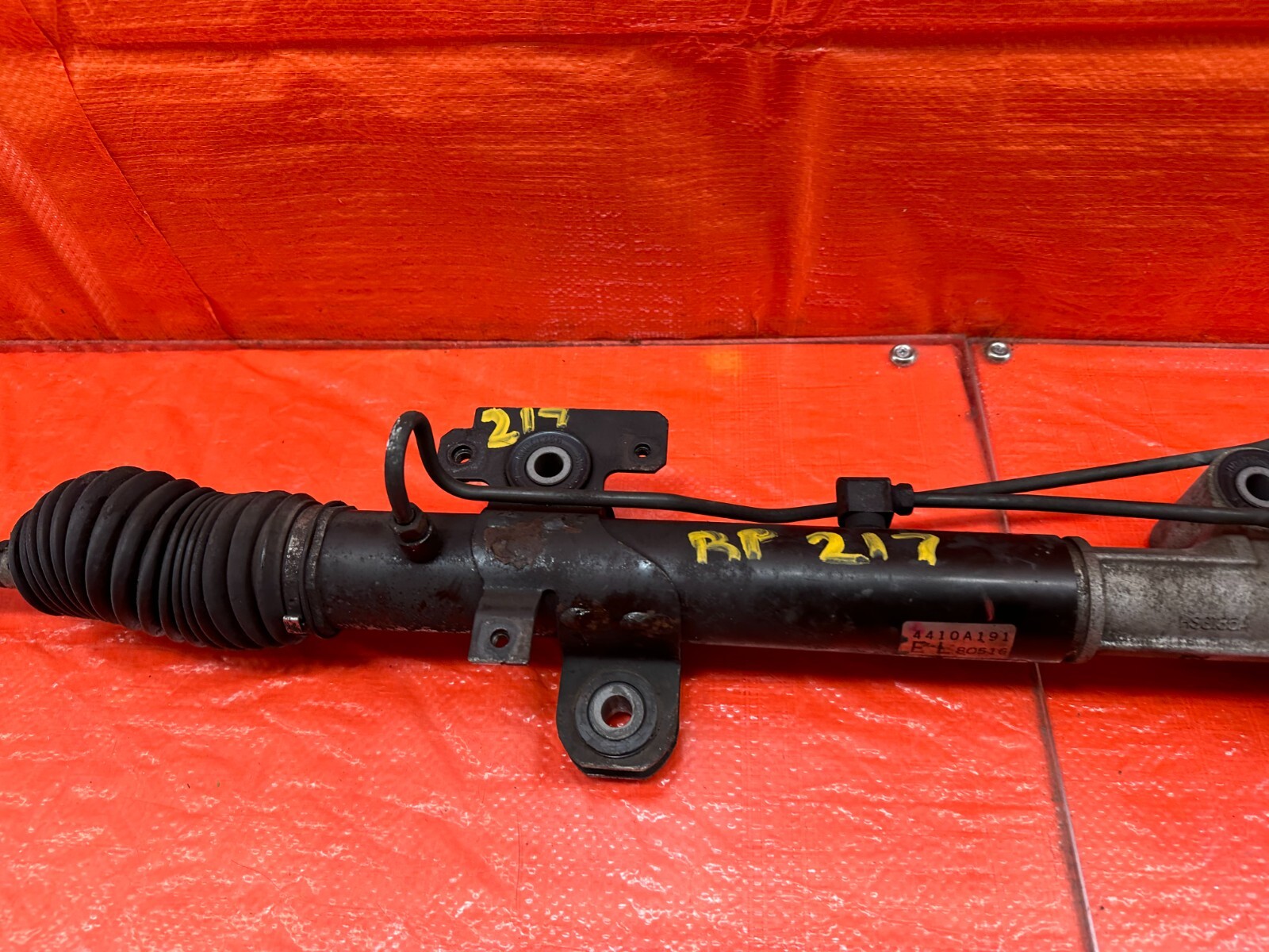 Used 0815 Lancer Evolution X Evo 2010 Power Steering Gear Box Rack And