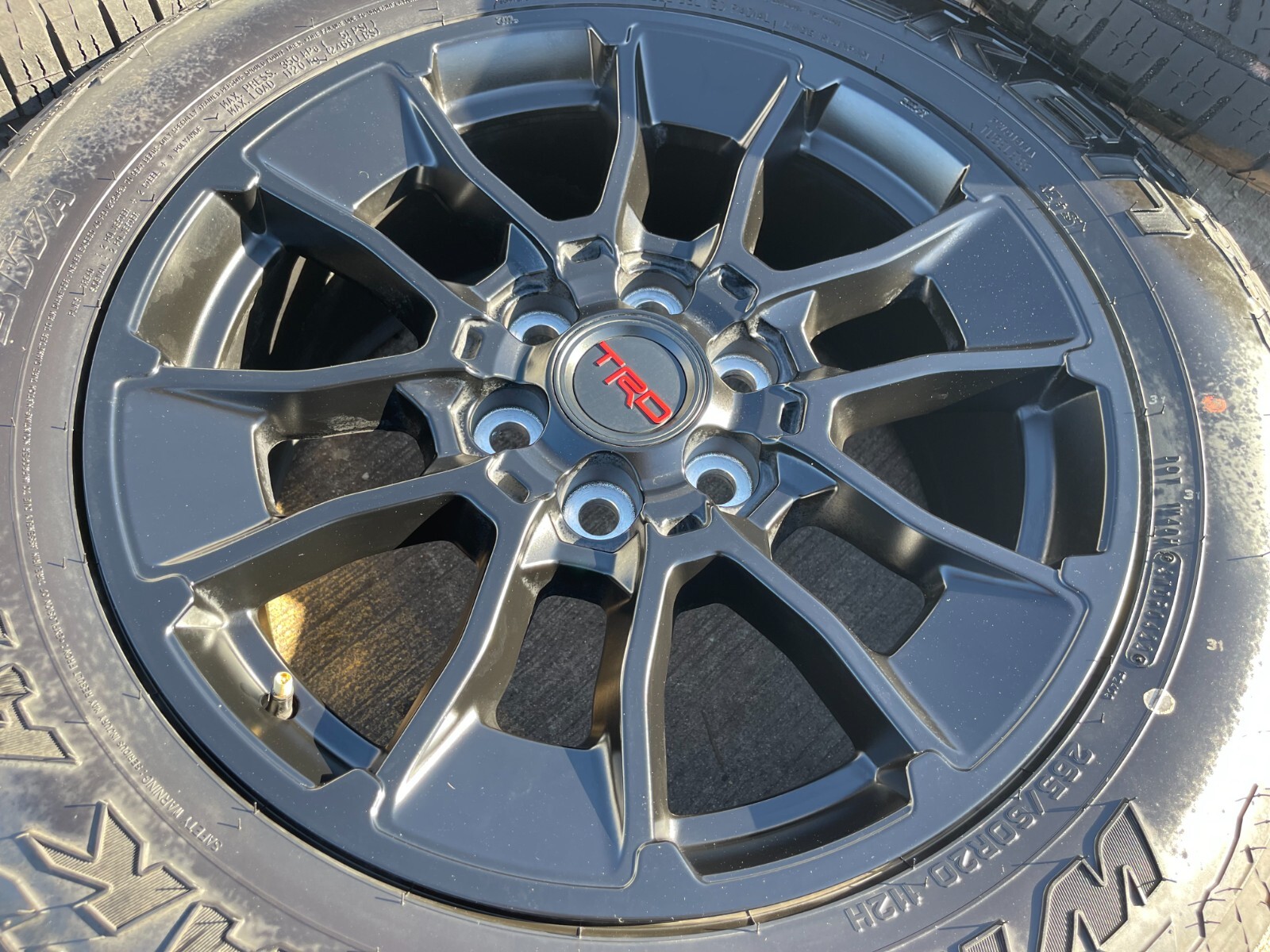 Used 20 Toyota Tundra 2022 2023 Trd Oem Wheels Rims A t3 Tires Tss 