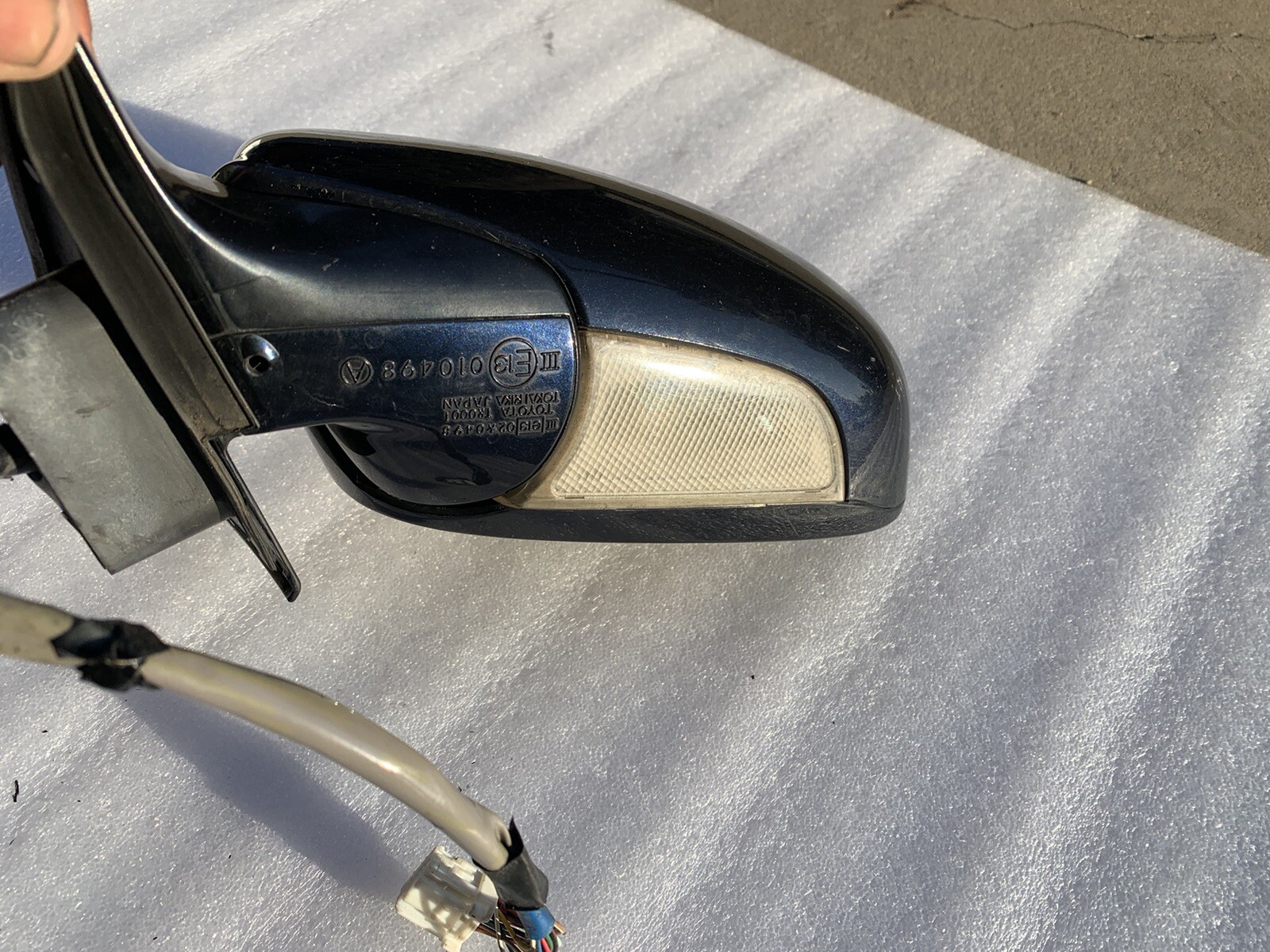 Used 0106 Lexus Ls430 Left Side Mirror for Sale Driver mirror