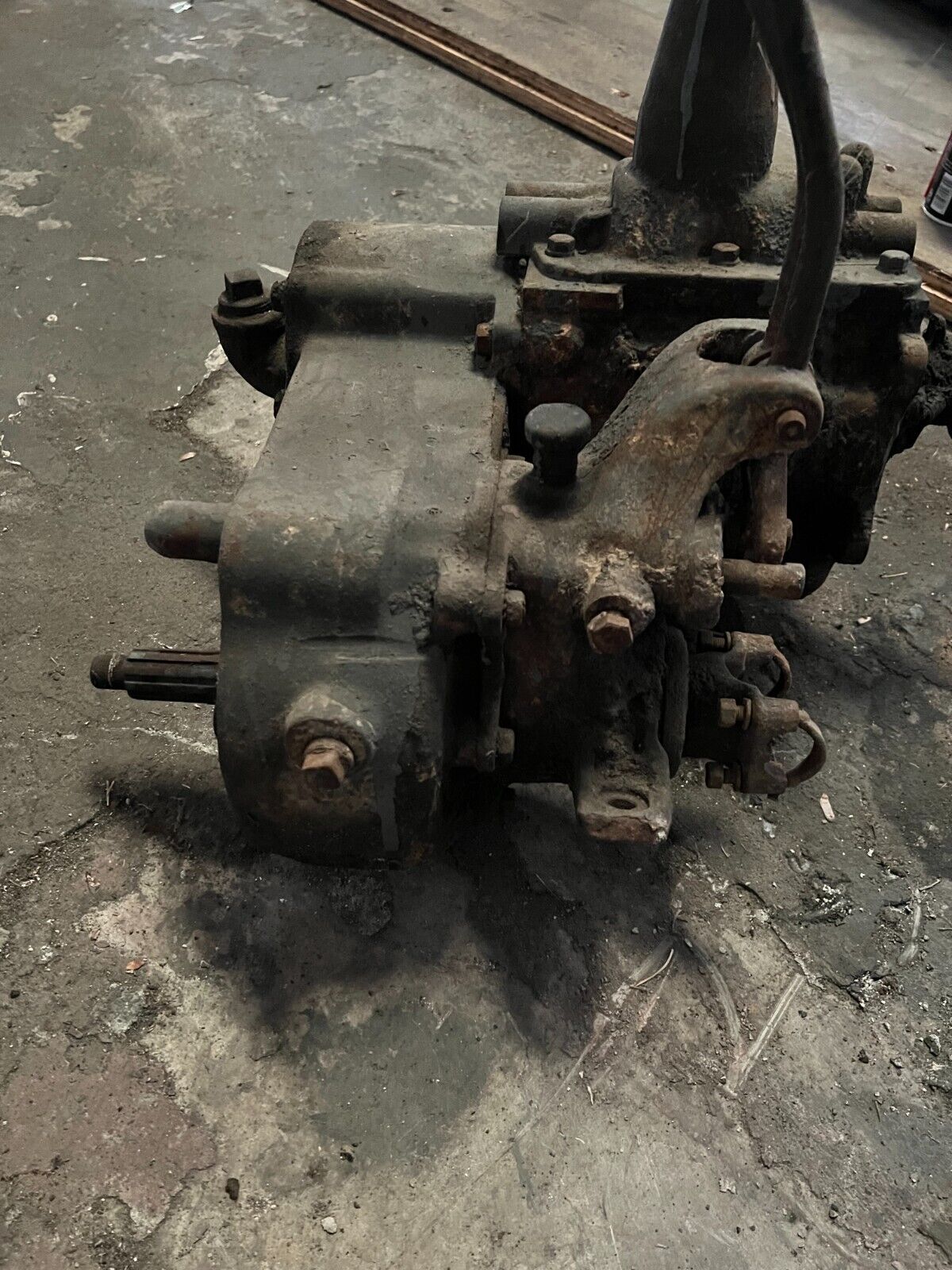 For Parts Or Not Working T90a-1 Transmission & Spicer D18 Transfer Case ...