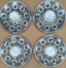 1968 2014 Used OEM Mopar Set of 4 Hub Caps Wheel Covers Plymouth Fury III, 383 cu