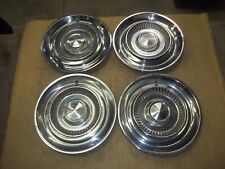 2014 1957 57 Desoto Hubcap Rim Wheel Cover Hub Cap OEM USED SET 4